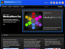 Tablet Screenshot of medicalnanotec.com